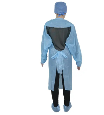 CPE gown surgical Disposable waterproof ppe gowns cpe gown with long sleeves