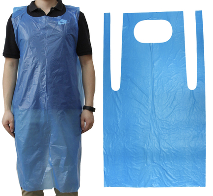 Customized Bulk Pack Disposable Polyethylene Apron With Smooth Surface