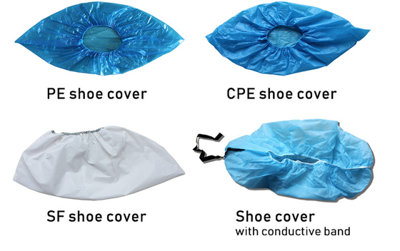 Factory Direct Supply Disposable Anti Skid Shoe Cover Protective Nonwoven Shoe Cover
