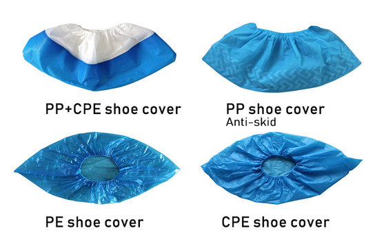 Factory Direct Supply Disposable Anti Skid Shoe Cover Protective Nonwoven Shoe Cover