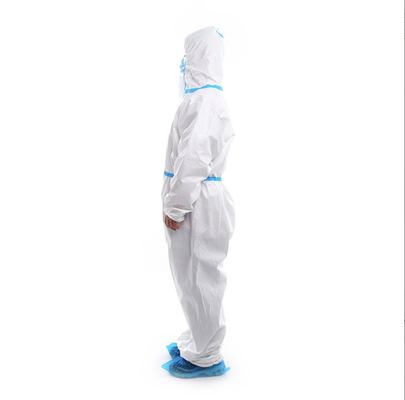 Non-woven Coveralls: SMS, PP+PE, 20-100gsm, Breathable &amp; Soft