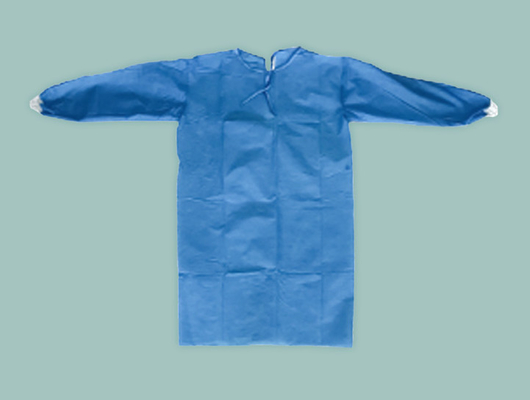 Non-woven/SMS/PP+PE Long Sleeve Isolation Gowns for Healthcare and Medical Use
