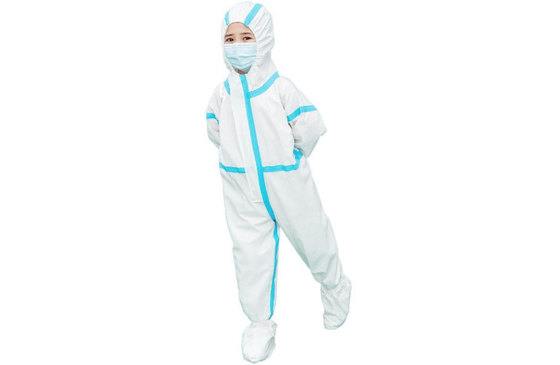 White List Factory Wholesale Price Affordable Industrial Use Clothing Chemical Coverall with Zipper and Custom Service